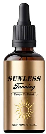 abbronzanti da bere – 60 ml graduale auto-abbronzante per il viso, corpo abbronzante idratante per il viso per la casa, il viaggio tutti i tipi di pelle