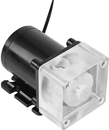 Aumotop Système de Refroidissement par Eau pour Ordinateur, Bruit, Pompe à Débit élevé 500L/H, Installation Facile pour les Constructeurs de PC