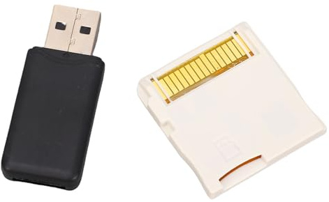 Ejoyous Console de Jeu Flash Cart Carte de Jeu Flashkarte pour 2DS 3DS avec Puce ASIC Prend en Charge les Cartes Mémoire 4G-128G FAT16 FAT32 YS Kernel Interface Personnalisable (WHITE)