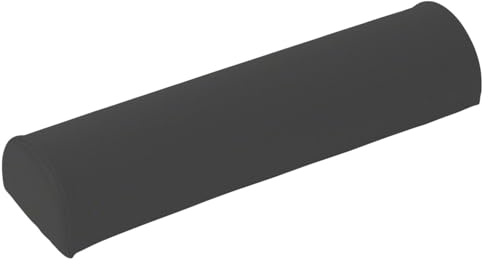 Sport-Tec Dreiviertelrolle Lagerungsrolle Lagerungskissen mit Kunstlederbezug 60x15 cm