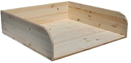 Wickeltischaufsatz Kiefer massiv 80x80x22cm