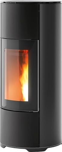 MCZ stufa pellet Halo Air 8 KW Stufa pellet Halo di 8 NERO