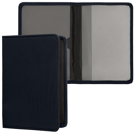 kwmobile Fahrzeugschein Hülle mit Kartenfächern - Neopren Hülle Fahrzeugschein Mappe - Tasche Etui für Kfz Zulassungsbescheinigung Führerschein Ausweis Kartenhüllen