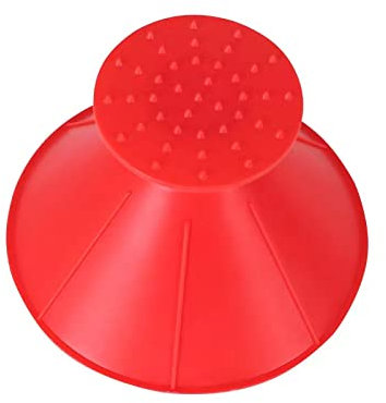 Hampine Scraper for Car, Round Ice Scraper, 2 In 1 Cone Ice Windscreen Scrape Snow Brushes to Clean Ice and Snow.