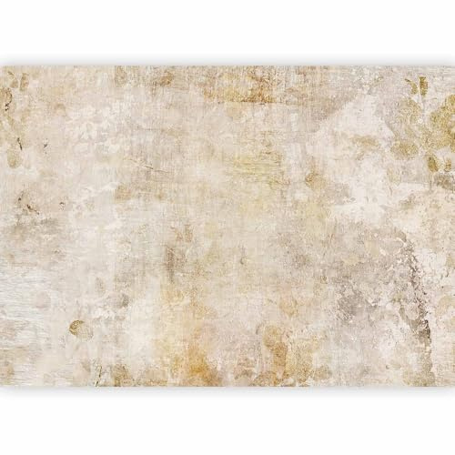 murando Fotomurales autoadhesivos Aspecto concreto 343x256 cm Papel Pintado | Decoración de Pared Murales Pegatina decorativos adhesivos 3d Fotográfico Abstracto Piedras beige