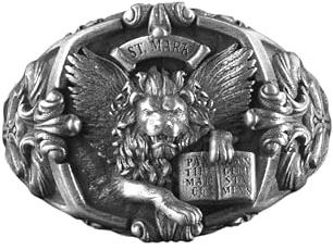 BySilverStone Jewelry – Herren-Siegelring Mit Dem Heiligen Markus-Löwe, Evangelist-Löwen-Kreuz-Muster-Ring, 925Er-Sterlingsilber-Ring Für Herren, Klobige Herrenringe, Religiöser Schmuck