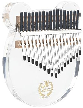 17-Note Kalimba, kristallklares Daumenklavier, Bär Kalimba, Kalimba, Anfänger Zupfinstrument, Finger Klavier, Kalimba