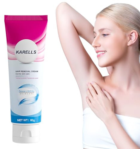 Enthaarungscreme, Haarentfernungscreme, Enthaarungscreme Frauen, Enthaarungscreme Intimbereich, Haarentfernungscreme für Körper, Haarentfernungs-Set für Männer Frauen, für In Nur 6-8 Minuten, 60g