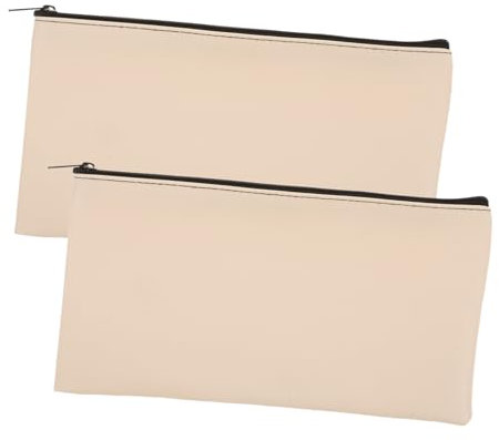 CANIGHT 2 Stück Geldscheintaschen Mit Reißverschluss Tragbare Bargeldtaschen Vielseitig Verwendbare Geldumschläge Geldaufbewahrungstaschen Für Organisation