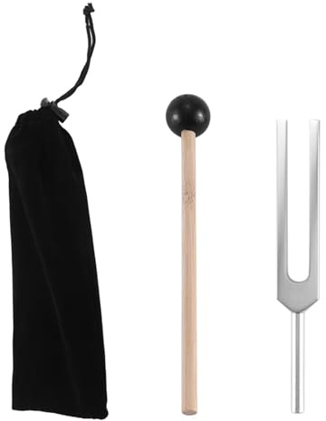 Stimmgabel Stimmgabel 528 Hz Tuner mit Schlägel zur Chakra-Heilung, Klangtherapie