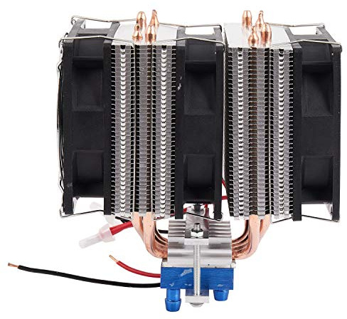 Kueohse 1 Pc Refroidisseur Thermoelectrique Refrigeration A Semi-Conducteurs Peltier Refroidisseur Radiateur De Refroidissement A L'Air Refroidisseur d'eau Systeme De Refroidissement Equipements