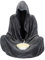 Nemesis Now Final Flame Unisex Portacandele nero poliresina