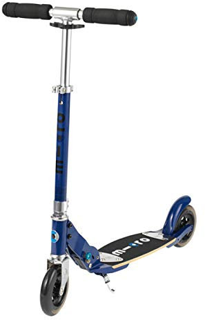Micro Scooter Balade Flex Wood Saphir blau