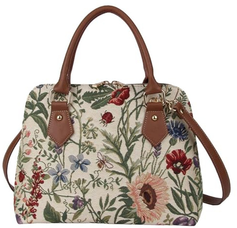 Morning Garden Damen Handtasche, Schultertasche, aus der Lady 29-Kollektion, umwandelbar