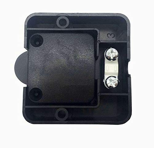 Türkontaktschalter, LED (Niedervolt) oder 230V (Hochvolt) Ein/Aus, Schnappschalter, Truhenschalter, Türschalter Taster, Barschalter, Schrankschalter, Möbelschalter, Einschalter, Schwarz