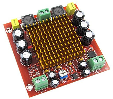 DollaTek Scheda Amplificatore Digitale monocavo TPA3116D2 NE5532 150 W DC12-26V modulo AMP per Home Theater Auto e Audio Fai-da-Te