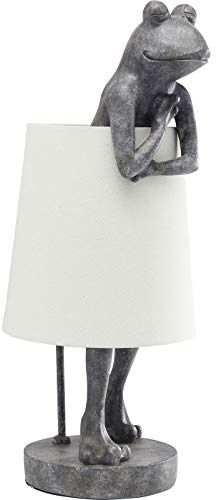 Kare Design Tischleuchte Animal Frog, Grau, 58x23x29 cm