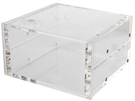 Réservoir de Refroidissement par Eau, réservoir de Refroidissement par réservoir de Refroidissement par Eau de 1,25 L Tous Les Accessoires informatiques en Acrylique Transparent