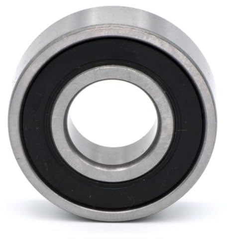 Parts and Parts Rillenkugellager 6202 2RS, 15x35x11mm, DIN 625 ISO 15, Hochgeschwindigkeits-Radiallager, reibungsarm, leichtgängig, ideal für Fahrzeuggetriebe und Industriemaschinen