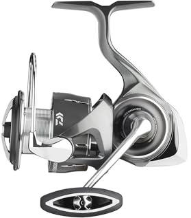 DAIWA 24 Luvias, Angelrolle, Spinnrolle, Frontbremse