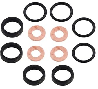 LIUONZTFD Compatible con Opel Vauxhall Vectra Astra G Diesel Gasolina Inyector de Combustible Sellos Arandelas Juntas tóricas 2430223003 90502704 90500732 821675