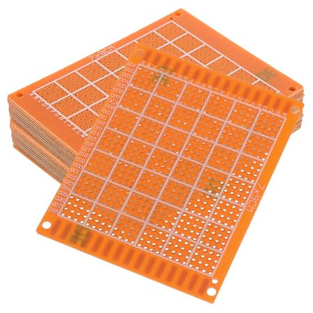 JECOMPRIS 10pezzi Schede Pcb Per Saldatura Circuiti Stampati Fai Da Te Per Progetti Elettronici Scheda Progetto in Dimensioni Compatte Per Esperimenti Elettronici