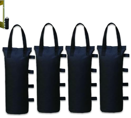 Poids Robuste Double Couture, Sac de Sable Remplissable 800D Oxford pour Pavillon, Tente et Gazebo Pliant