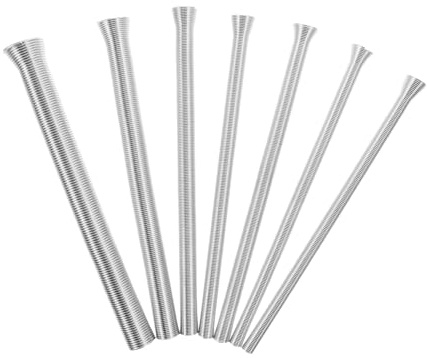 CANIGHT 7 pezzi Kit Piegatubi da Strumento per Piegare Tubi PVC per Lavori Idraulici Ed Elettrici Resistente e Facile da Usare