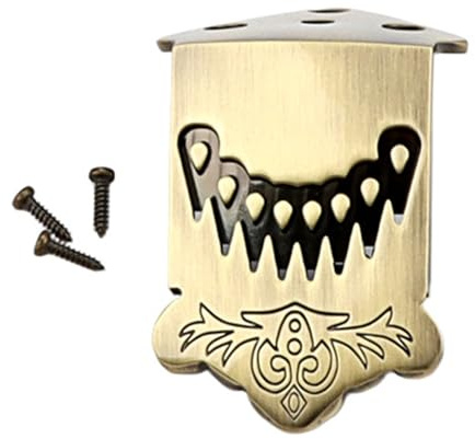 Cordal decorativo para mandolina de 8 cuerdas SustVita con tornillos incluidos para una fácil instalación para actualizaciones de guitarra y mandolina Proporciona una tensión