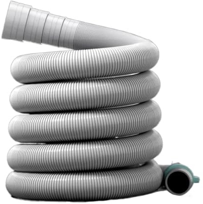 Professional EVA Washing Machine Drain Hose Flexible 1m 3m 5m Washer Discharge Tube Corrugated Dishwasher Home(1m)