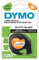 DYMO Original LetraTag Bügeletiketten | schwarz auf weiß | 12 mm x 2 m | Stoffetikettenband für LetraTag-Beschriftungsgerät