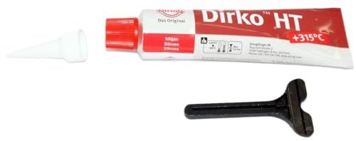 Elring 705.705 Dirko HT Dichtmasse, 70ml Volumen, Rot