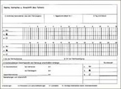 RNK-Verlag Reimer Nachf. Kuhn Premium Kontrollbuch A5q RNK 3095 * 32bl Tageskontrollblatt