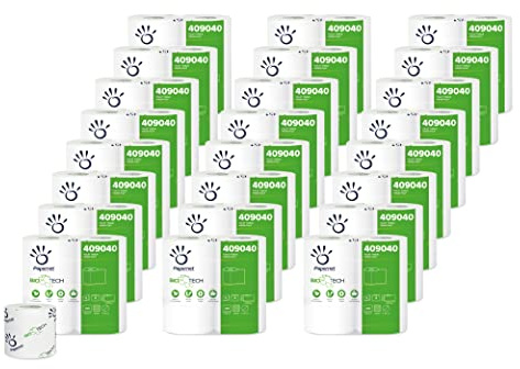 Papernet 409040 Kleinrollen - Toilettenpapier Bio Tech - 96 Rollen (24 Verpackungseinheit von 4 Rollen)