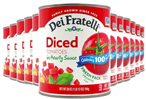 Dei Fratelli Diced Tomatoes in Hearty Sauce (28 oz. cans; 12 pack) - 5th Generation Recipe