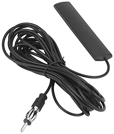 Car Aerial Car FM Radio Antenna, Universal Car Windscreen Aerial 5M Cable Adhesive Receiver Amplifier ANT-309 Car FM Radio Antenna Internal Screen Mount Aerial