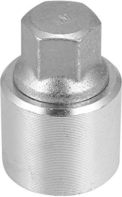X AUTOHAUX Clé Démontage Écrou Antivol Roue Type N Pour Audi A4L 1pc | Ton Bronze, Blanc, Ton Argent, Métal, 31x42mm, D24mm, Pour Audi A5 A6L Q2L Q3 Q5 Q7 A8, Retire Et Verrouille Vis Antivol.
