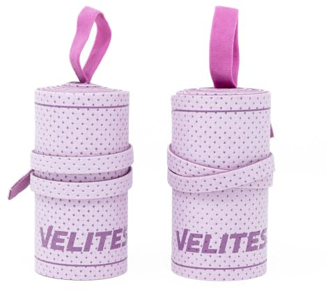 Velites Professionelle Handgelenkbandagen I patentiertes zweilagiges Material, aus Mikrofaser, für Cross-Training, Fitnessstudio oder Gewichtheben, veganes Material, Einheitsgröße