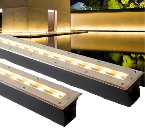 Lampe Jardin Enterré - Spot Encastrable LED Exterieur, AC85-265V Lèche-mur D'escalier LED Encastré Extérieur, Projecteur LED Étanche IP65, Pour Jardin, Pelouse, L'étang Lumières D'éclairage(Blue,5W)