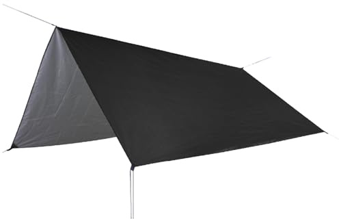 Brrnoo Wasserdichtes Hängematte Zelt, Outdoor, Camping, Garten, Festival, Picknick am Strand, Schwarze Farbe, leichtes Zelt mit Regenschutz