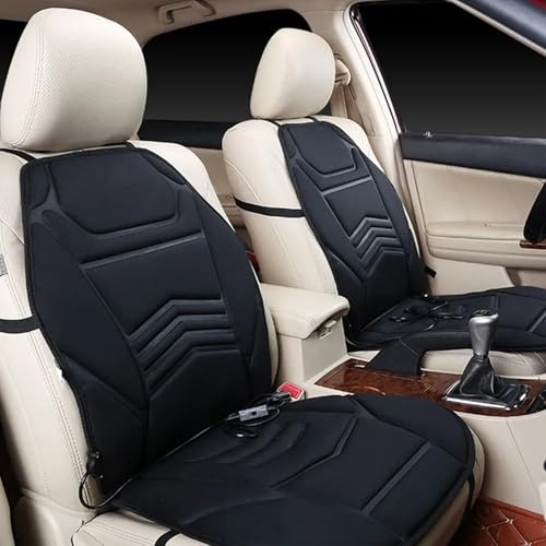 Auto Sitz Auflage, 2PCS Winter Autositze Sitzkissen Fahrersitz Bequemer Sitzauflage für Die Meisten Autos Zweisitzer
