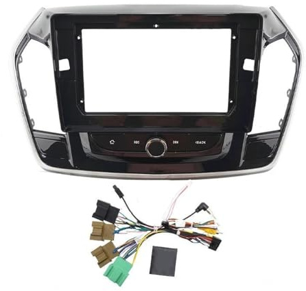 För Chevrolet För Traverse 2017+ 10 Tums Bilram Fascia Adapter Radio Dash Fitting Panel Kit YTdhfDGJ(Frame Cable Canbus)
