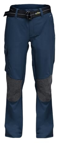 crazy4sailing Unisex Deck Segel-Bundhose – schnelltrocknend, 4‑Wege‑Stretch, UPF 40+, verstärkte Knie & Sitz, vielseitige Taschen & verstellbare Bundstruktur
