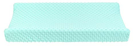 Asudaro Bezüge für Baby Wickelauflagen, Newborn Wickelauflagenbezug Wickelkissenüberzug Baby Touch Massage Dressing Wickeltische Wickelunterlage Wickelaufsatz für Wickeltisch, 81 * 41 * 13CM hellgrün