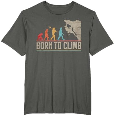 Born to Climb Escalada Evolution Boulder Montaña Camiseta