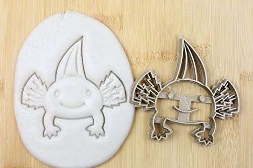 hinlegende Axolotl cookie cutter Fondant Keksstempel/Ausstechform keksausstecher PLA ca.8cm