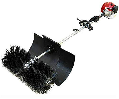 Efficient Hand-held Gas Broom | Maintain Pristine Spaces - Outdoor Sweeping Solution