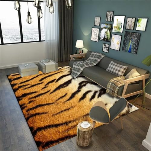 RUGMRZ Teppich Wohnzimmer Tierfellmuster Outdoor Teppich Balkon Teppich auslegeware Rugs for bedroom200X350cm