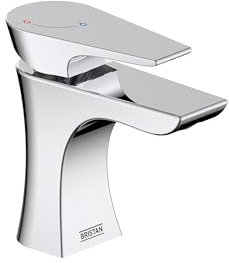 Bristan Hourglass Eco Start Bathroom Basin Mixer Chrome Tap