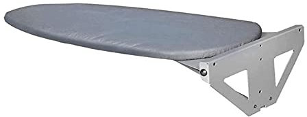 WJFTODAY Tablas de Planchar montadas en la Pared, Placa de fijación de Pared desplegable la Pared, Placa de fijación de Pared desplegable con Cubierta Resistente al Calor, elevación Oculta, Plegable